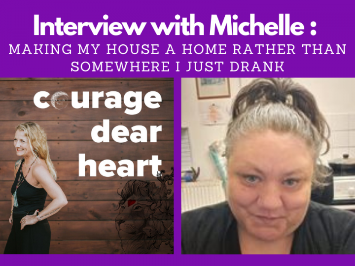 Episode 43: Making my house a home rather than somewhere I just drink – with Michelle